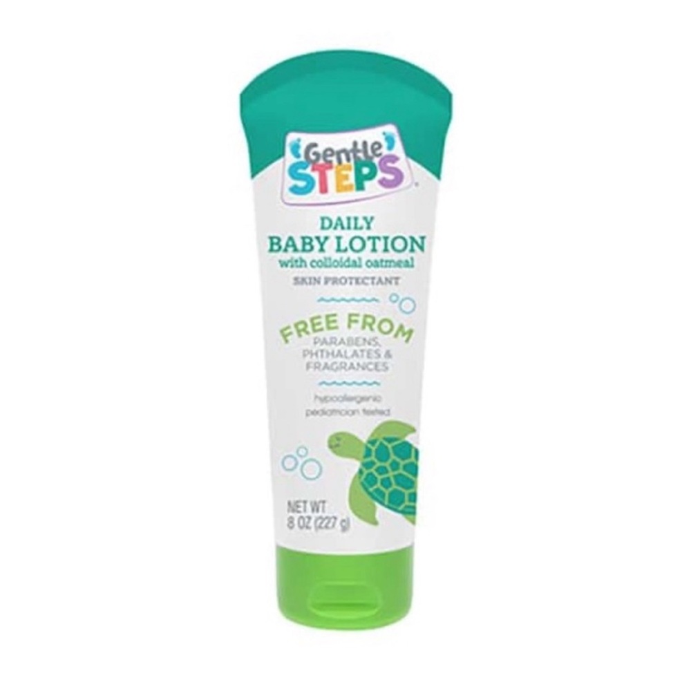 Two Gentle Steps Daily Baby Lotions with Colloidal Oatmeal (2 Pack)